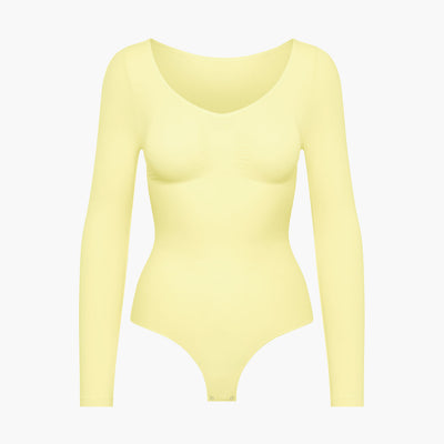 Shapewear Sculptant à Manches Longues avec String - Vente Exclusive
