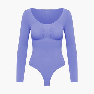 Body sculptant à manches longues avec string - Vente exclusive (#2)