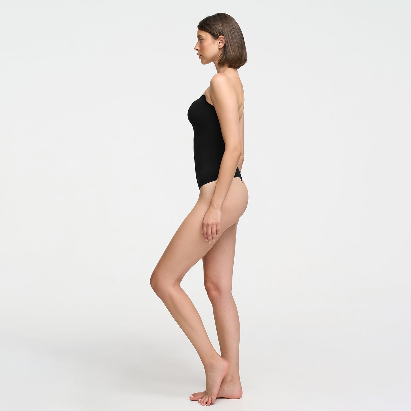 Soutien-gorge sans bretelles sculptant avec string - Vente exclusive