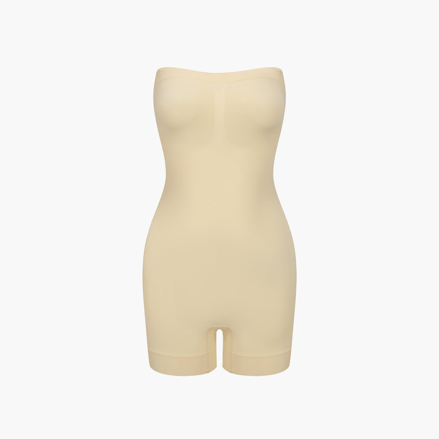 Sculpting Strapless Bodysuit with Shorts - Secret Sale