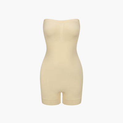 Sculpting Strapless Bodysuit with Shorts - Secret Sale
