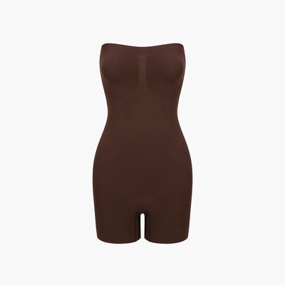 Sculpting Strapless Bodysuit with Shorts - Secret Sale