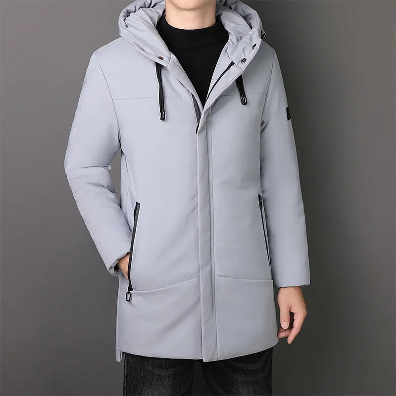 Long manteau élégant pour hommes