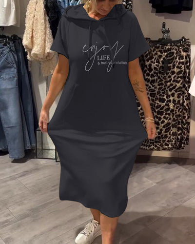 Cloé | Robe Hoodie Confortable