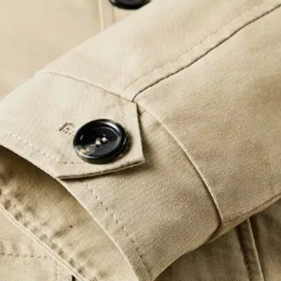 Veste chic à poches multiples