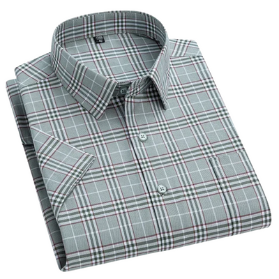 Luvare Paris - Chemise en Coton à Manches Courtes