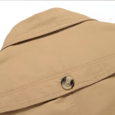 Élégant Trench-Coat Matelassé