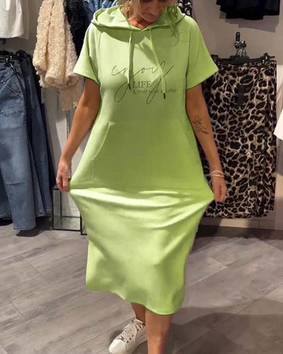 Cloé | Robe Hoodie Confortable