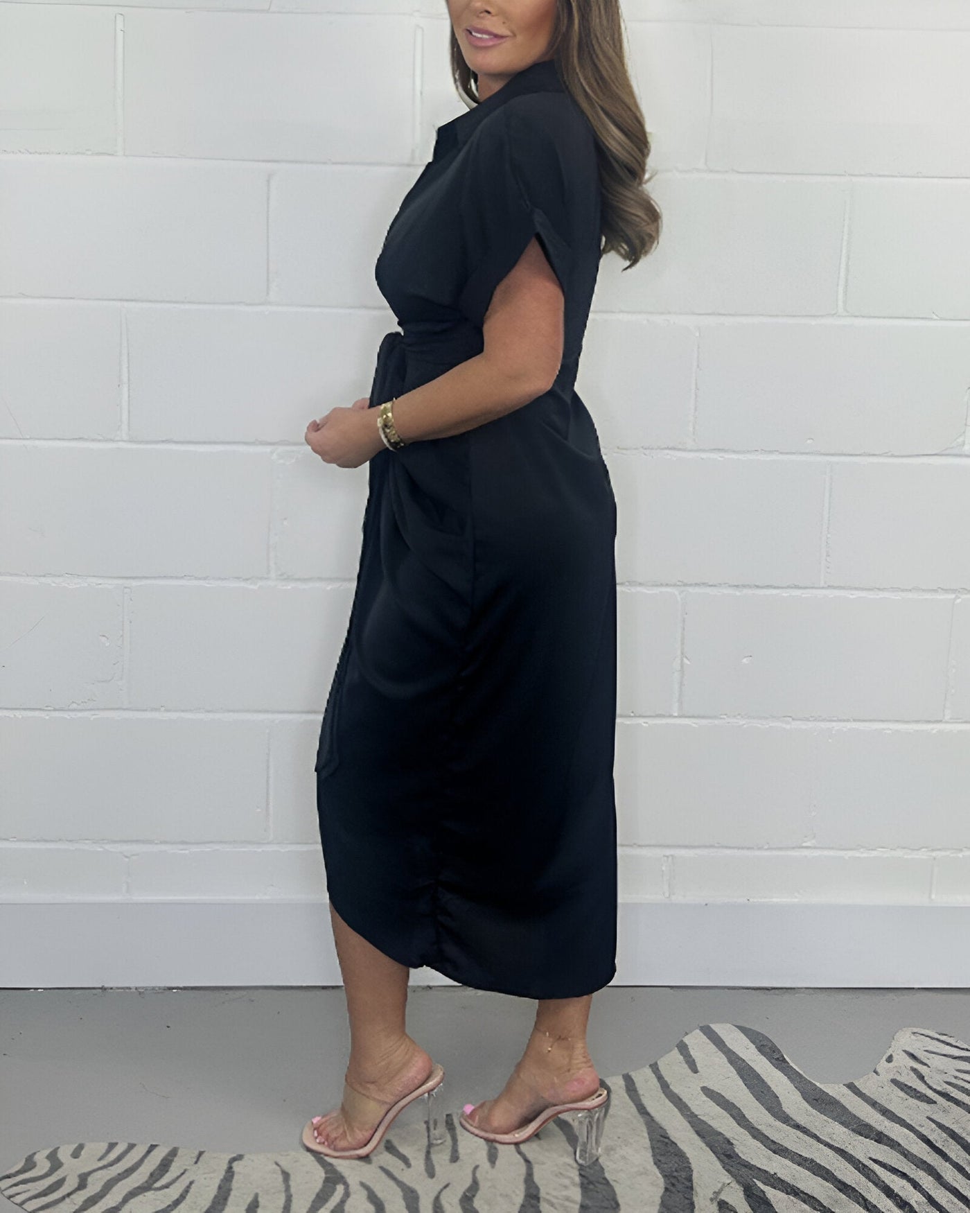 Cloé | Robe Plissée Élégante