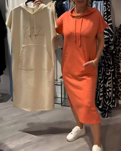 Cloé | Robe Hoodie Confortable