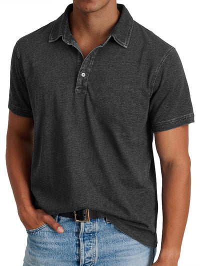 Lenoir™ - Polo avec collier pour hommes