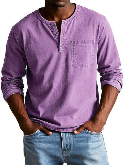 Amévie - Chemise Vintage à Manches Longues