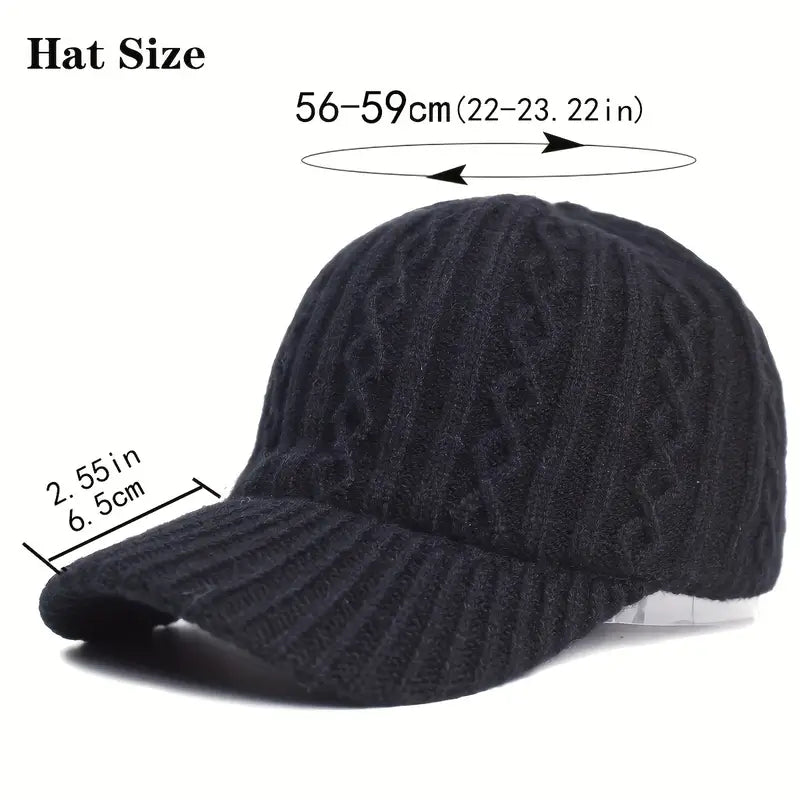StitchRidge – Casquette de baseball tricotée