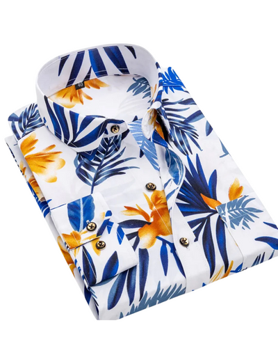 Luvare Paris - Chemise à Imprimé Nautique