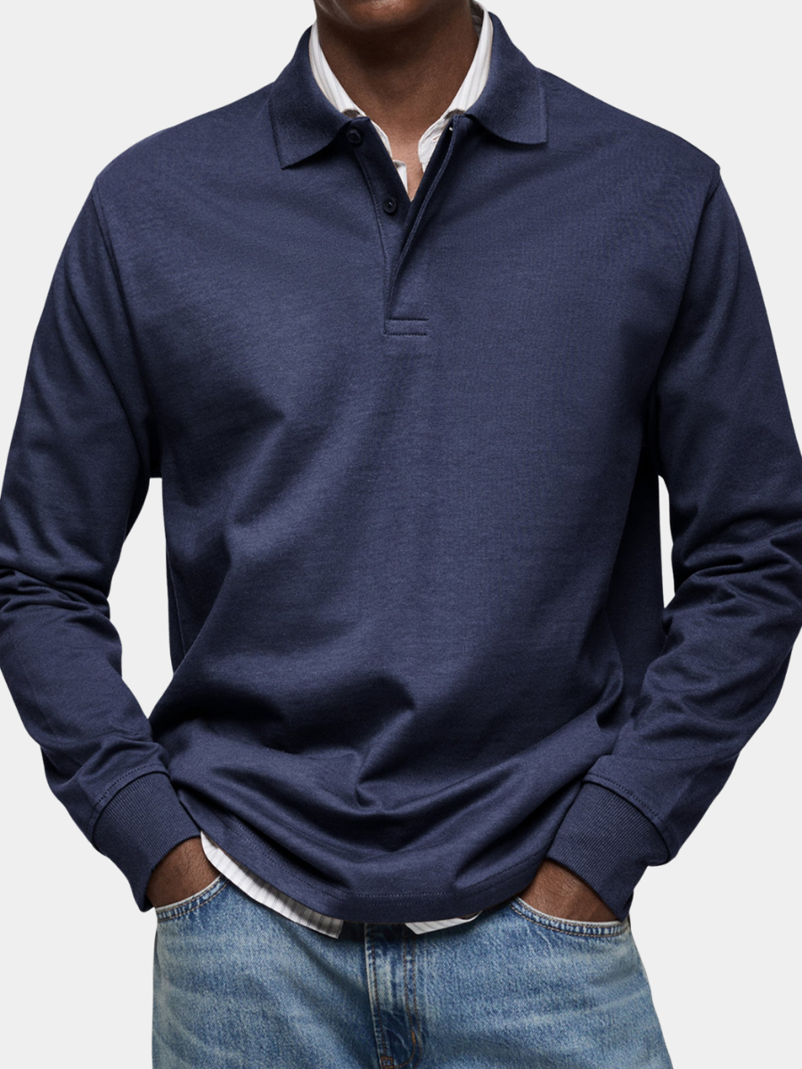 Amevie | POLO DE LUXE À MANCHES LONGUES