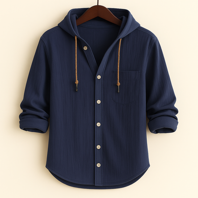 Amevie™ | Chemise de luxe en coton doux avec capuche