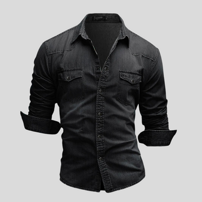 Amévie - Chemise en denim au style moderne