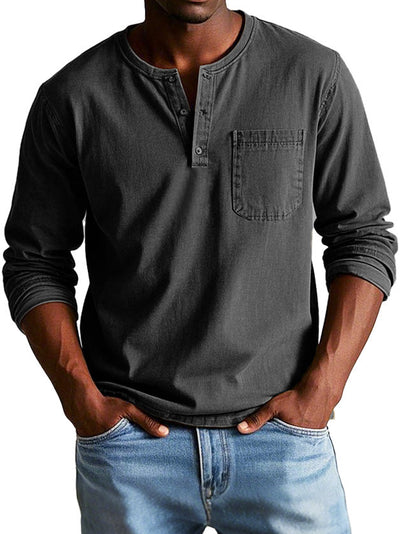 Amévie - Chemise Vintage à Manches Longues