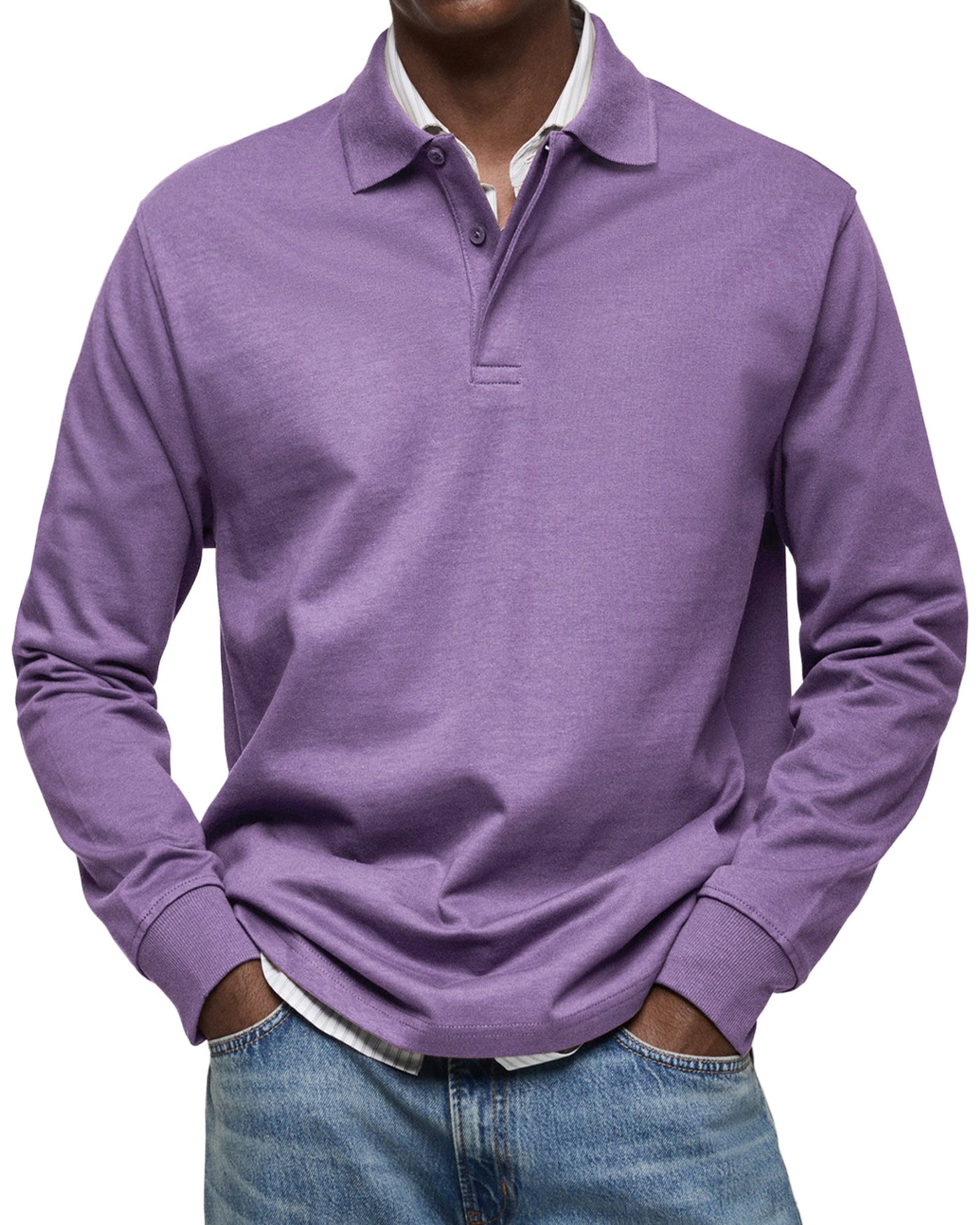 Amevie | POLO DE LUXE À MANCHES LONGUES