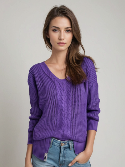 Margaux - Pull Élégant en Tricot
