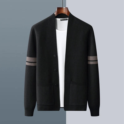 Amévie™ | Gilet côtelé élégant avec col et poches