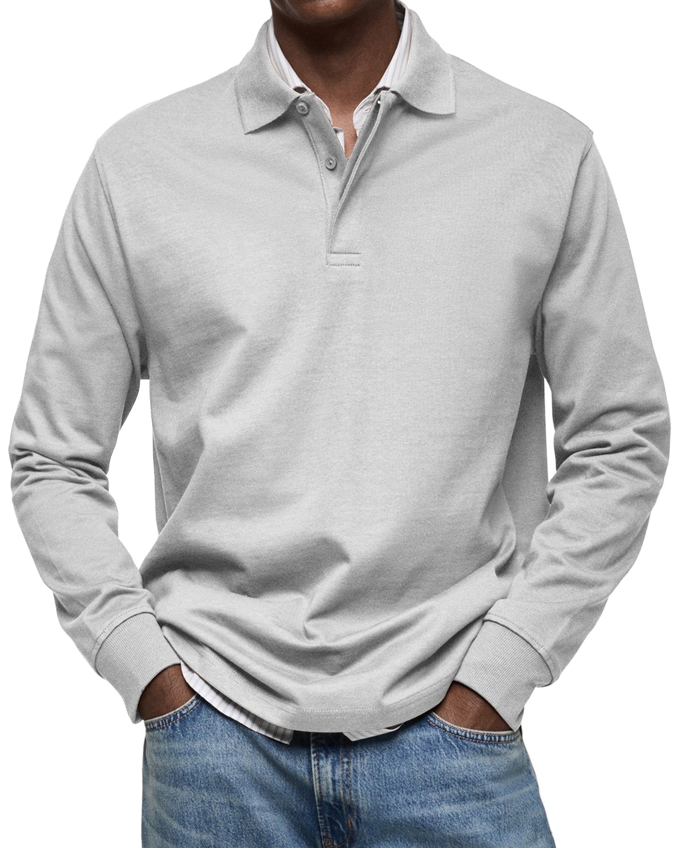 Amevie | POLO DE LUXE À MANCHES LONGUES