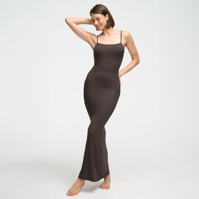 Robe maxi à bretelles côtelées - Offre exclusive
