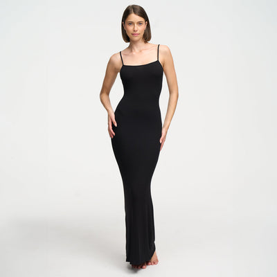 Robe maxi à bretelles côtelées - Offre exclusive