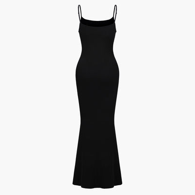 Robe maxi à bretelles côtelées - Offre exclusive