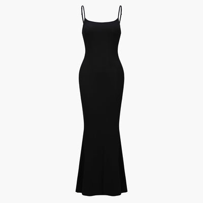 Robe maxi à bretelles côtelées - Offre exclusive