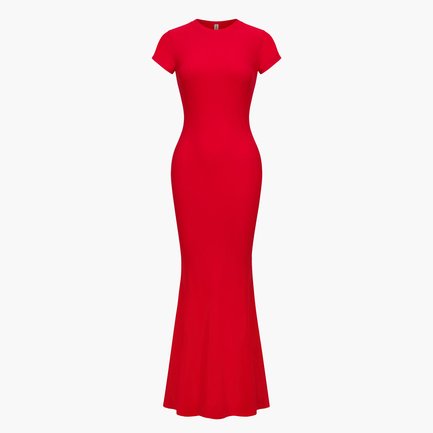 Robe T-shirt Maxi à Côtes - Vente Exclusive