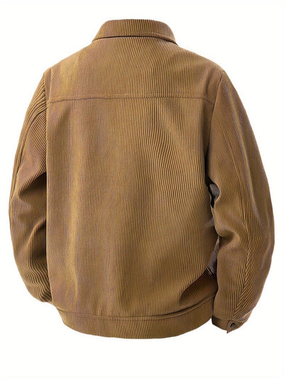 Chic Veste en Velours Côtelé