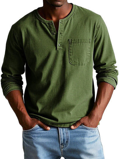 Amévie - Chemise Vintage à Manches Longues