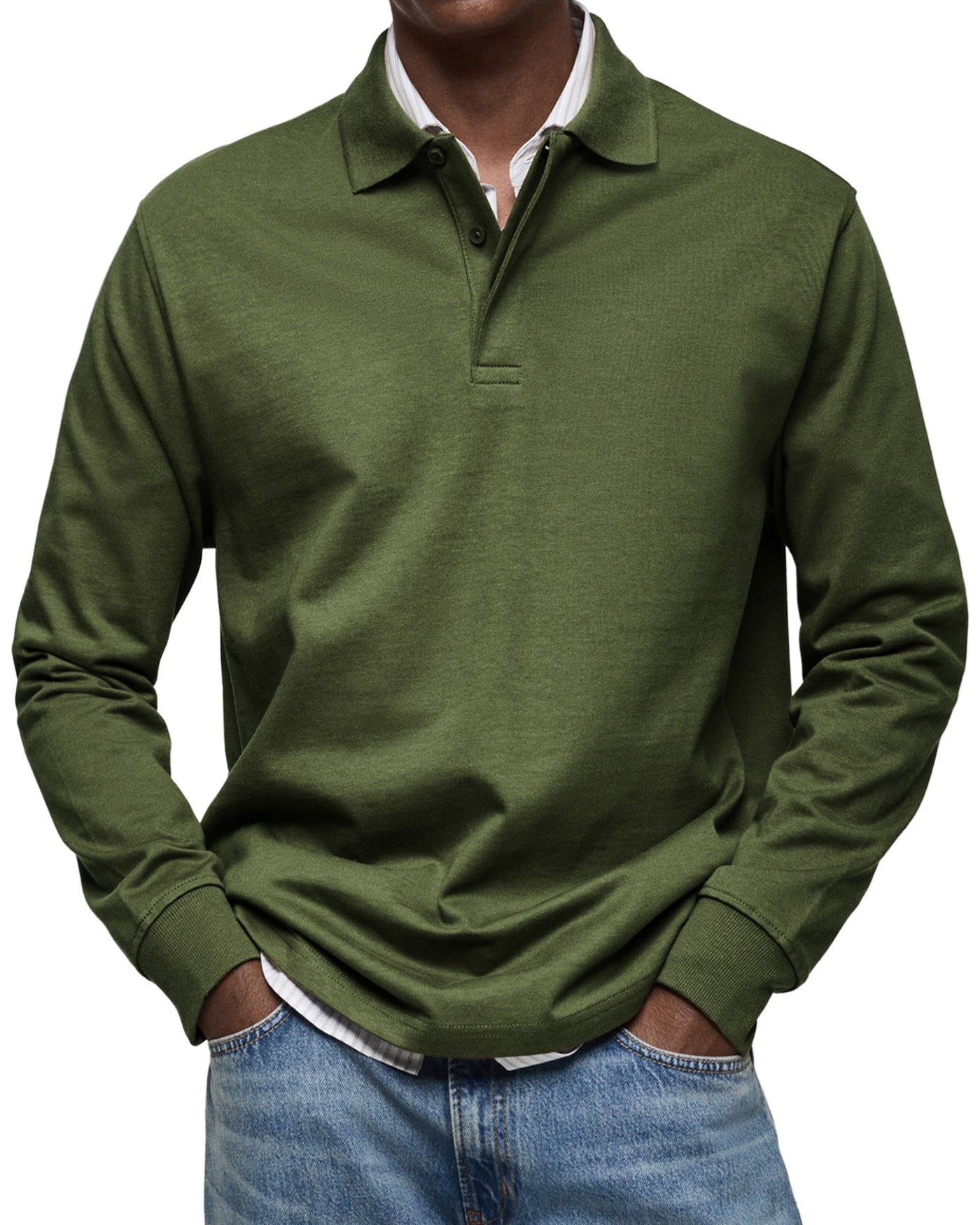 Amevie | POLO DE LUXE À MANCHES LONGUES