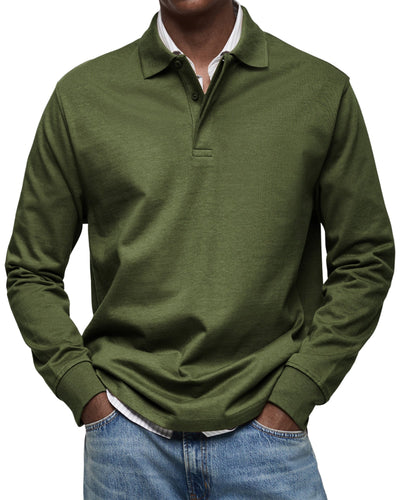 Amevie | POLO DE LUXE À MANCHES LONGUES