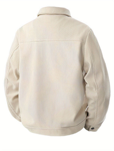 Chic Veste en Velours Côtelé