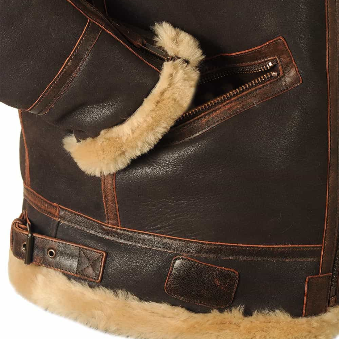 Amévie™ | Veste aviateur chaude
