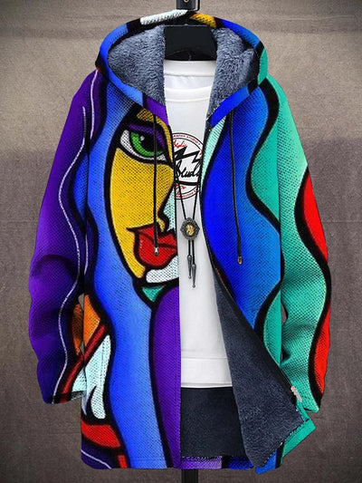Mansana | Cardigan de luxe inspiré par l'art