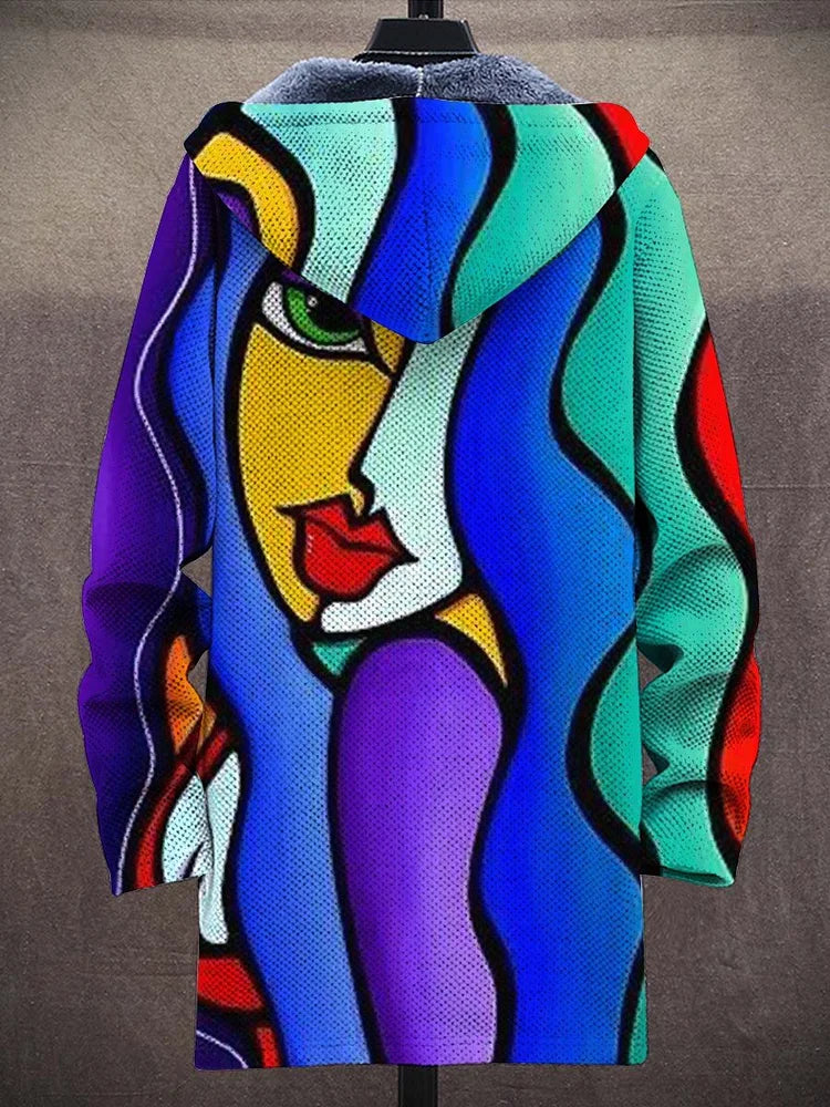 Mansana | Cardigan de luxe inspiré par l'art