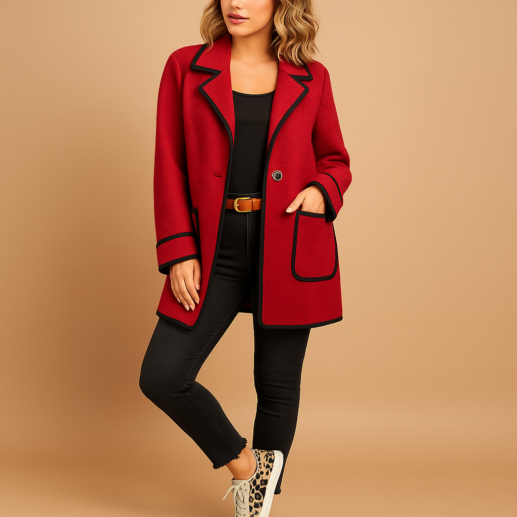Elvaria™ - Blazer décontracté doublé pour femmes