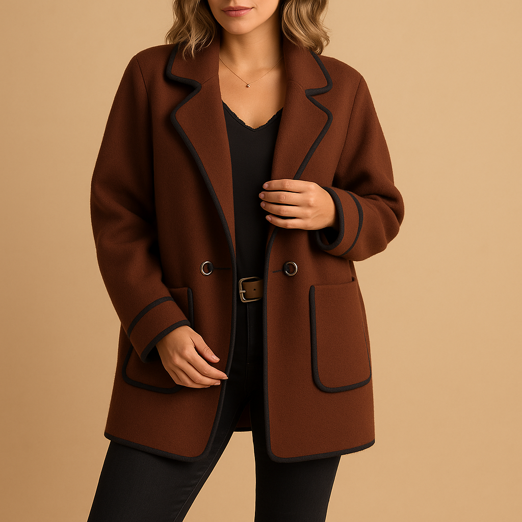 Elvaria™ - Blazer décontracté doublé pour femmes