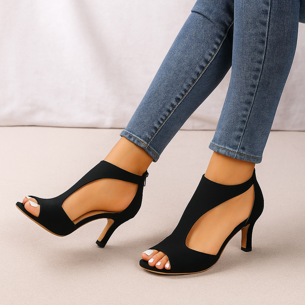 Carmen - Sandales Orthopédiques à Talons Élevés