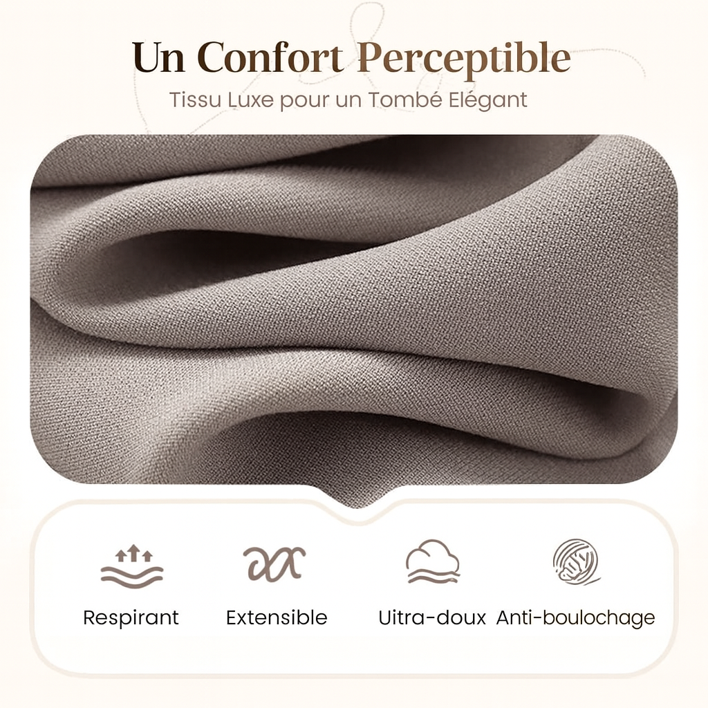 ⏳Offre temporaire⏰Élégant ensemble de 3 pièces composé d'un long gilet, d'un top et d'un pantalon💞