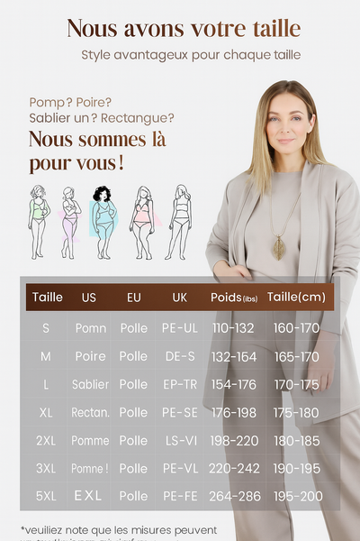 ⏳Offre temporaire⏰Élégant ensemble de 3 pièces composé d'un long gilet, d'un top et d'un pantalon💞