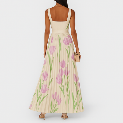 Hallie - Floral Maxi Robe