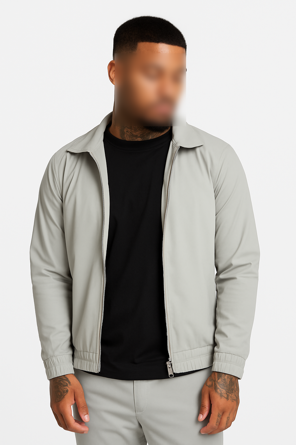 PEARL-GREY UTILITY SUIT