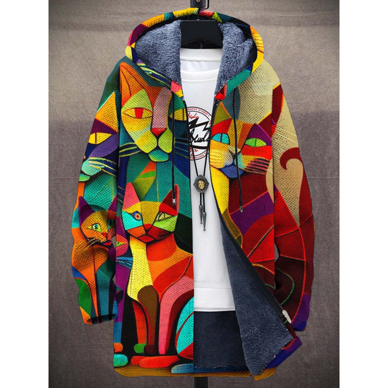 Mansana | Cardigan de luxe inspiré par l'art
