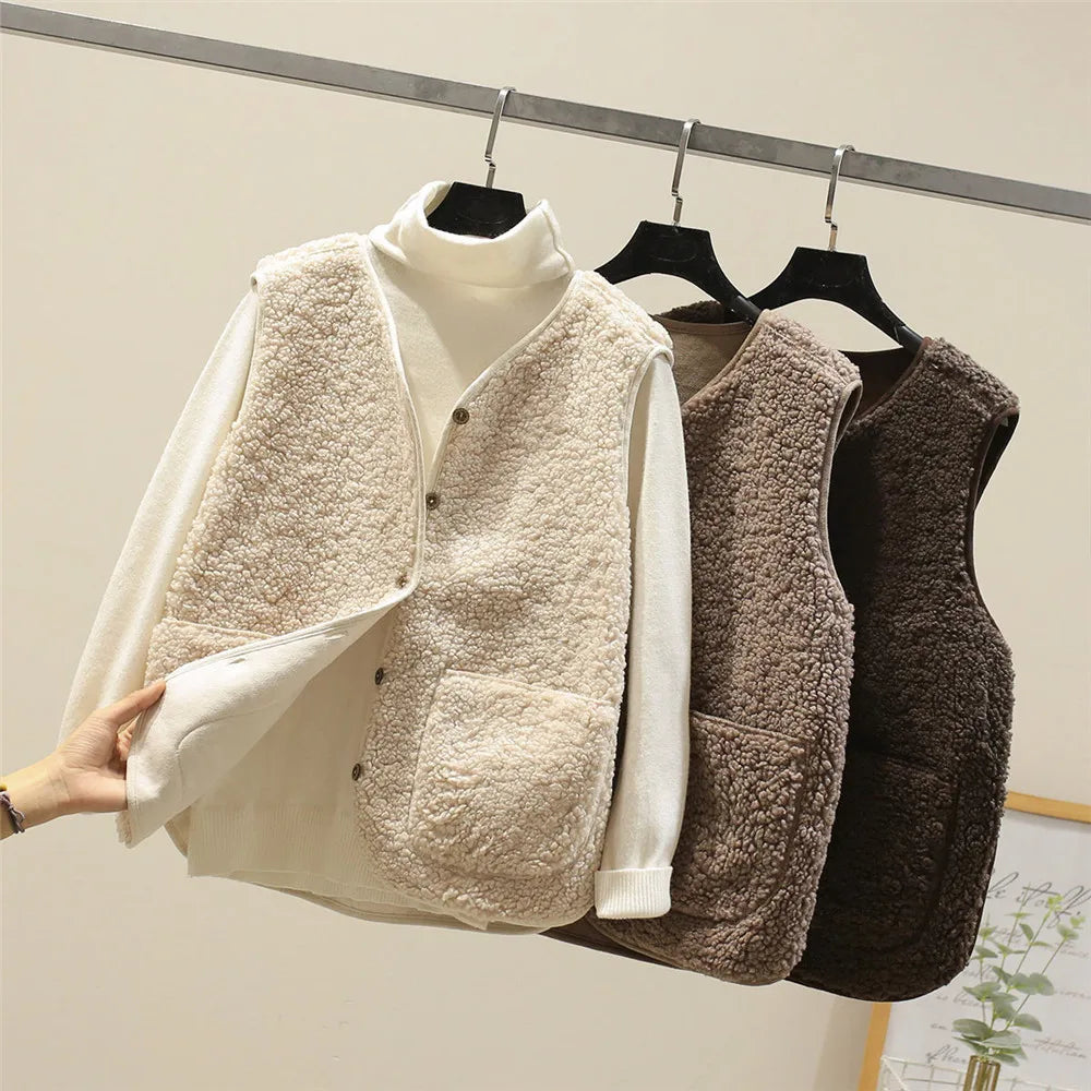 Cloé - Gilet Chic Polyvalent en Laine