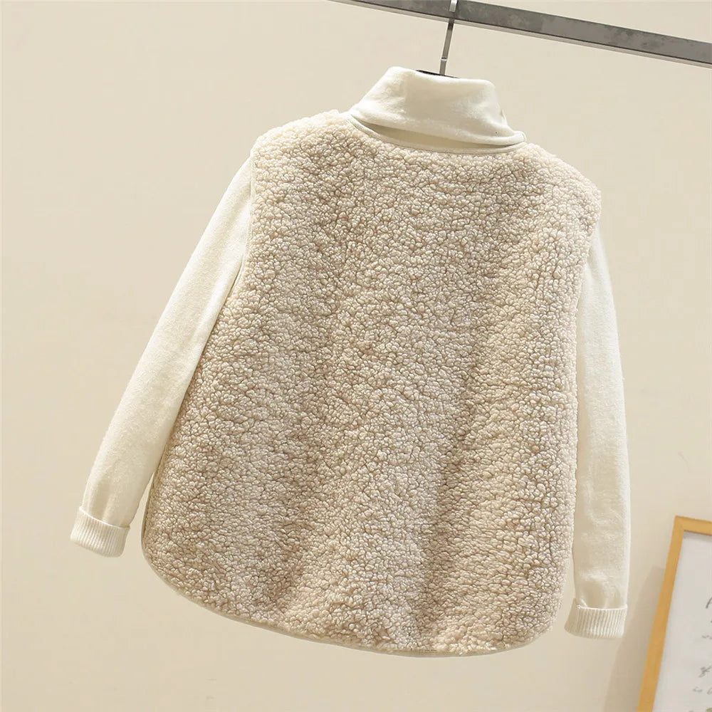 Cloé - Gilet Chic Polyvalent en Laine