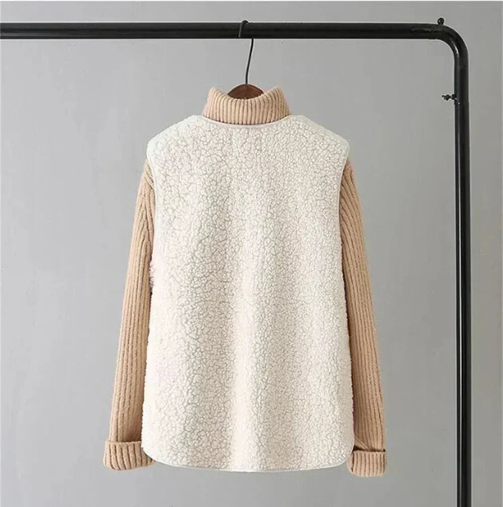 Cloé - Gilet Chic Polyvalent en Laine